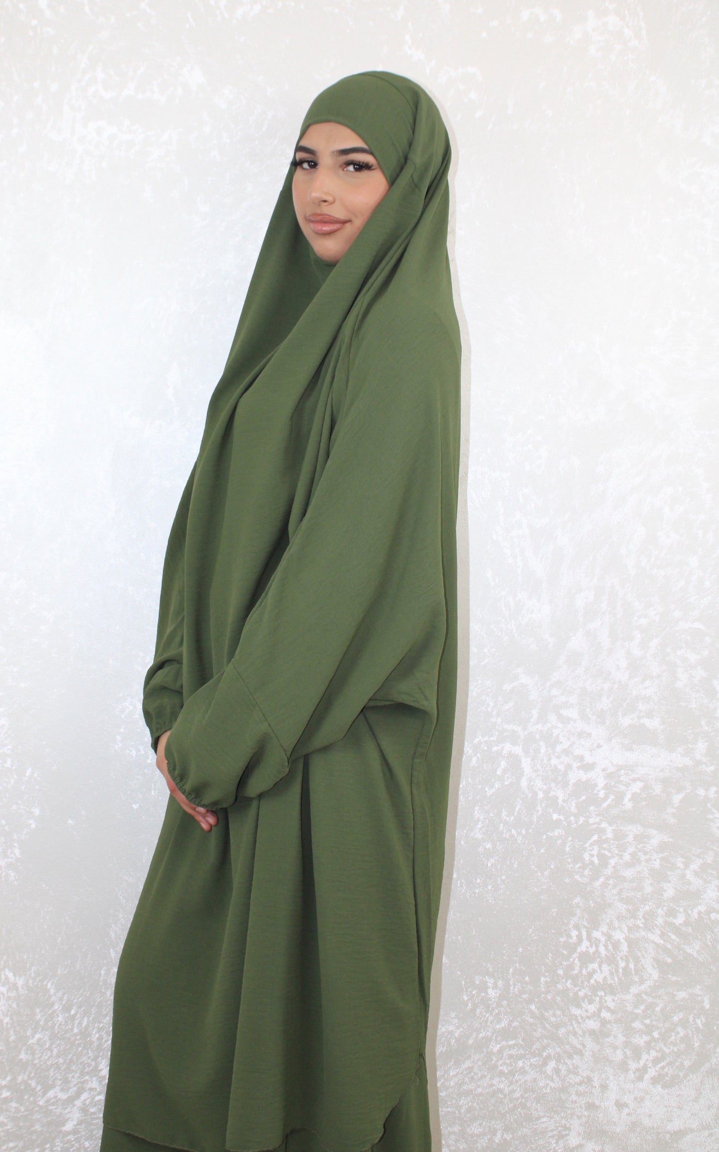 Two Piece Jilbab Jazz - Khaki