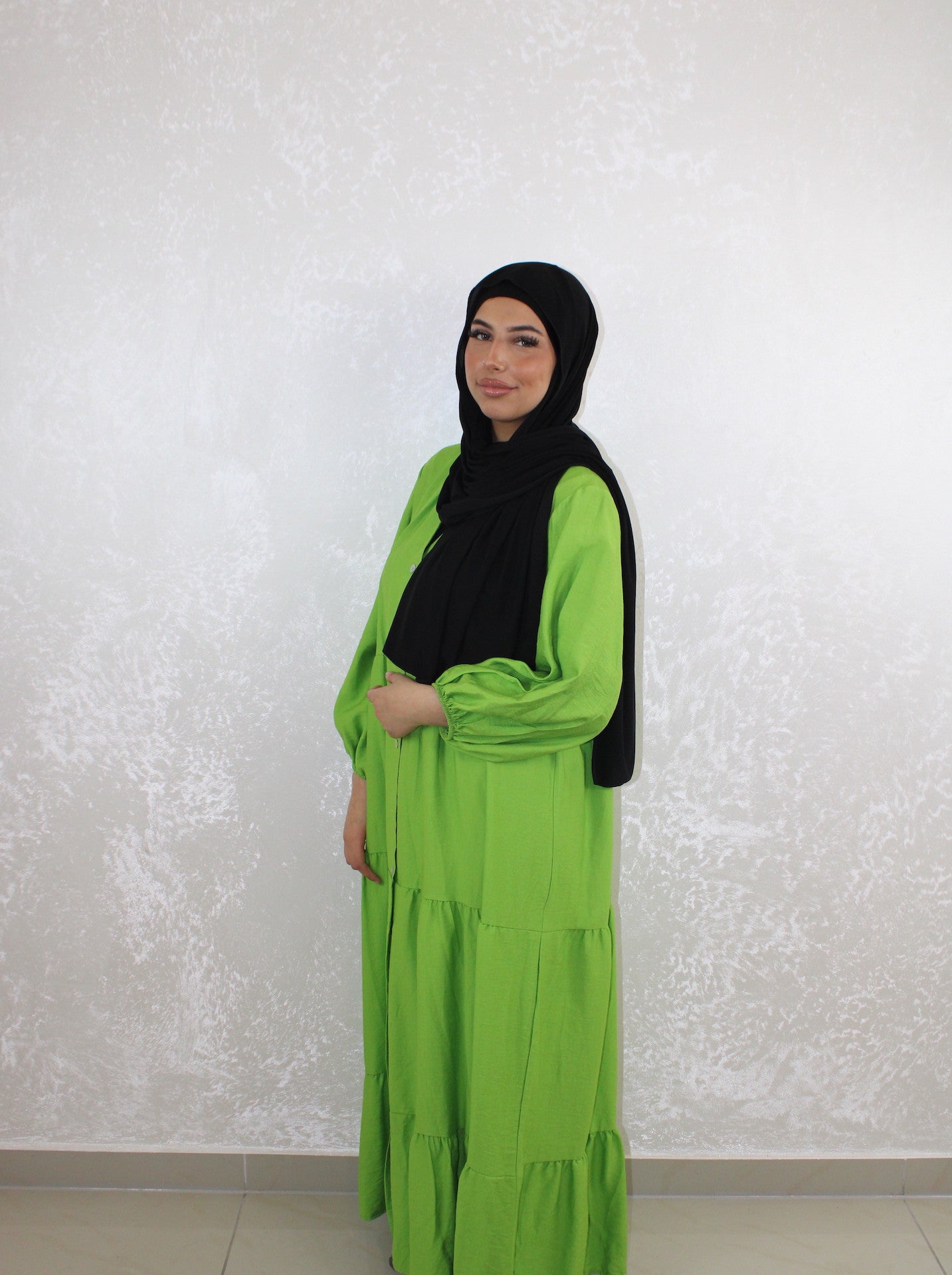 Leinen Sommerkleid ver. Farben