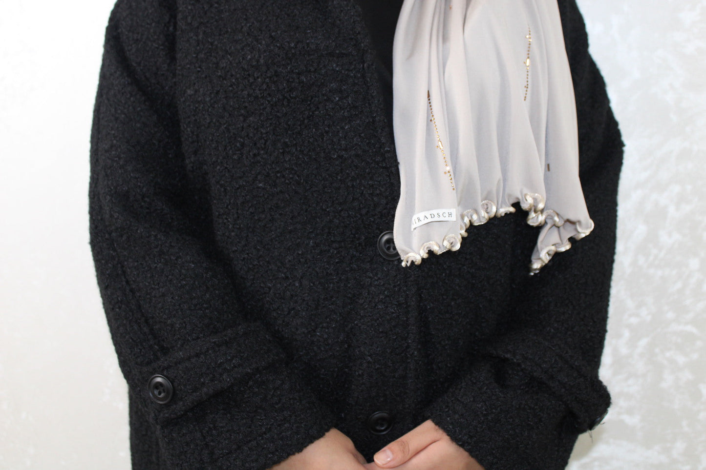 Teddy Coat Black