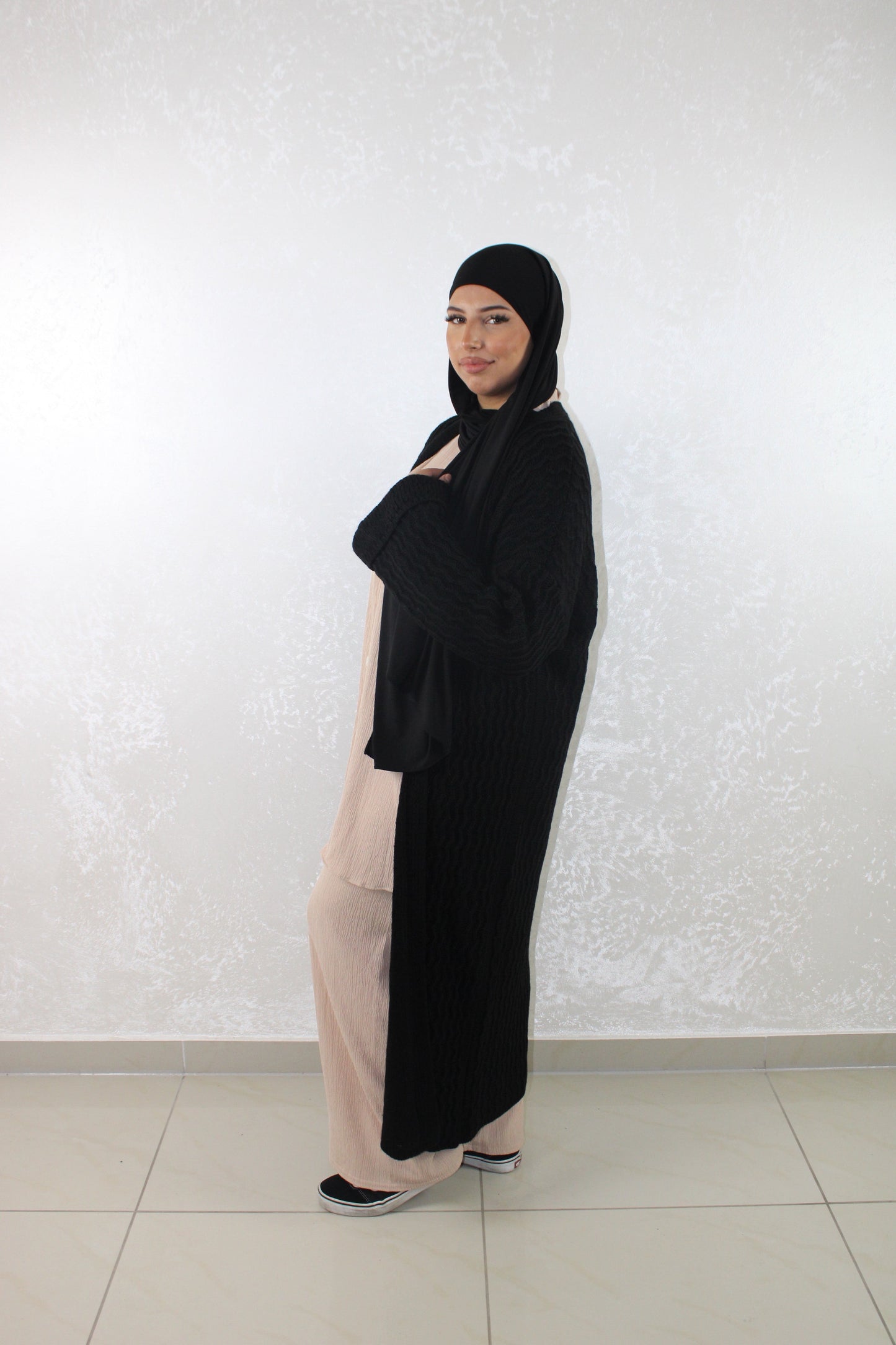 Midi Cardigan Black