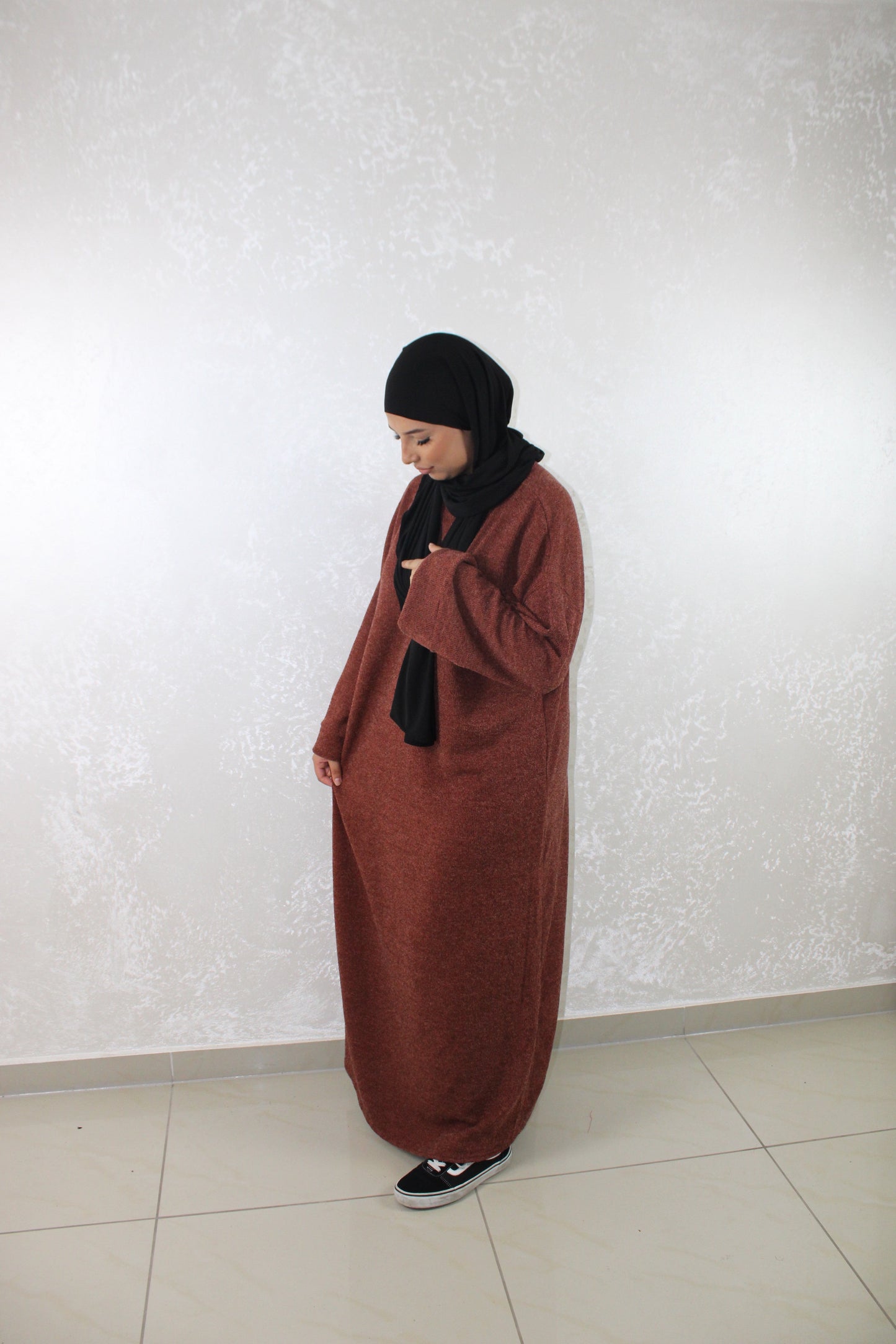 Pullover Dress Cinnamon