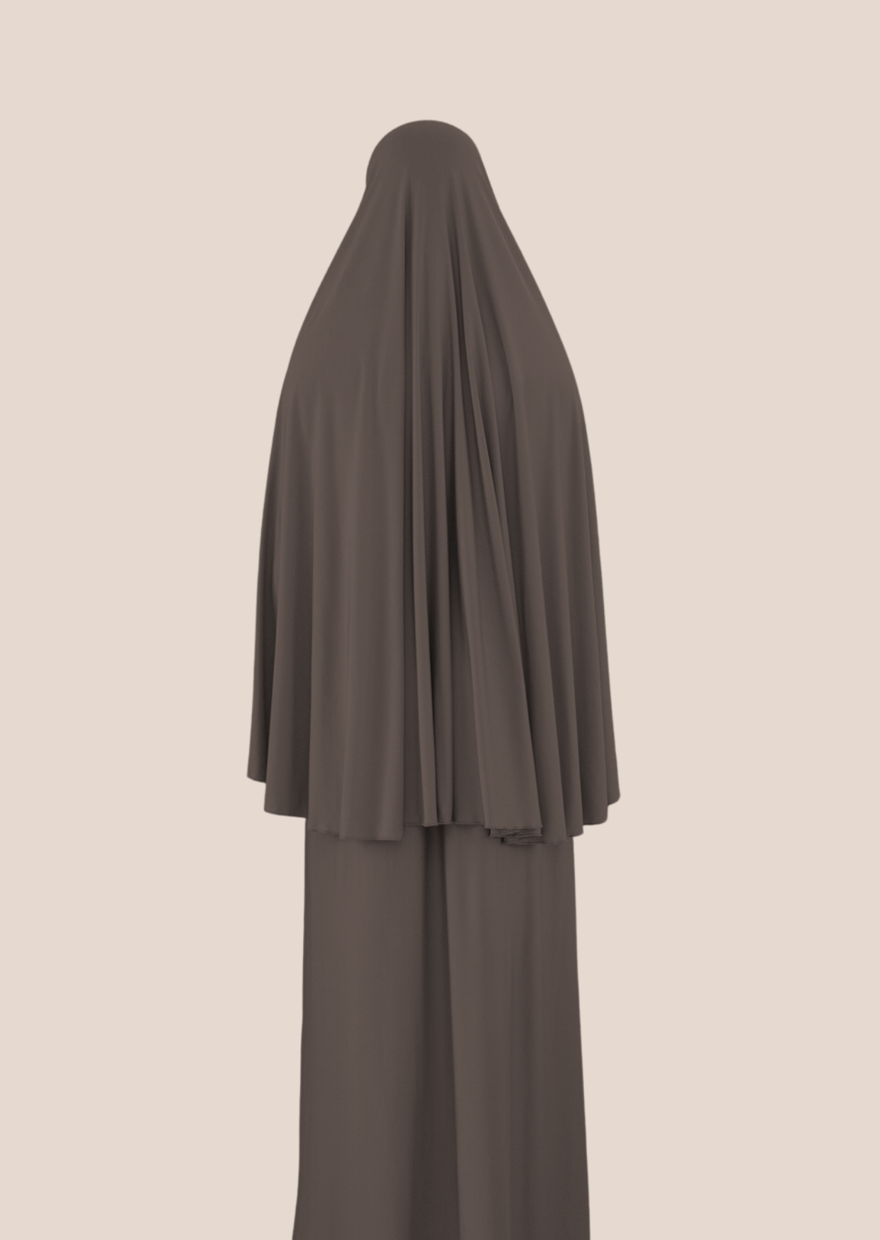 KHIMAAR SET - WALNUT BROWN